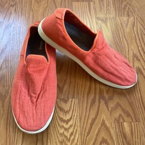 Allbirds Men’s Orange Wool Loungers Size 13 Casual Comfortable Slip On